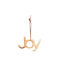 Joy Hängendes Ornament Gold 7x10cm Set 24Stück