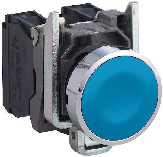 Schneider Electric Harmony XB4 Industrial Push Button Blue XB4BA61