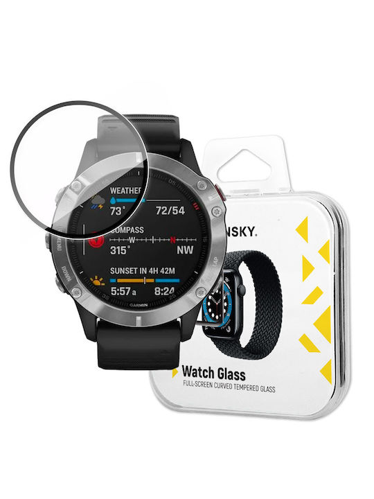 Wozinsky Full Face Tempered Glass για το Garmin Fenix 6 1τμχ