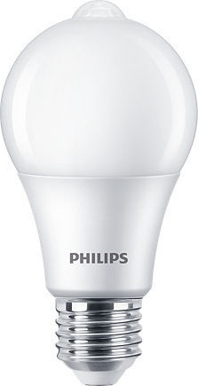 Philips LED Bulb 8W for Socket E27 and Shape A60 Natural White 806lm