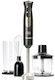 Black & Decker Handmixer mit Inox-Stab 800W Schwarze