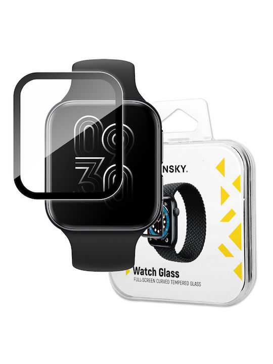 Wozinsky Full Face Tempered Glass pentru Oppo Watch 46mm 1buc