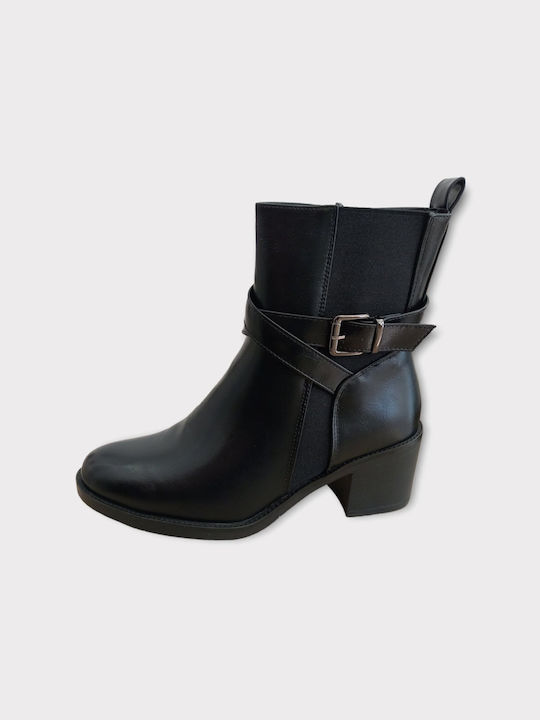 Damenstiefelette Code 802 Farbe schwarz