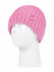 Kids Beanie Knitted Pink