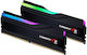 G.Skill Trident Z5 RGB 64GB DDR5 RAM with 2 Modules (2x32GB) and 5600 Speed for Desktop