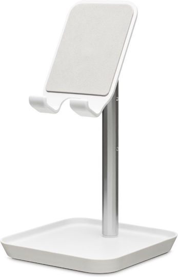 Kikkerland Perfect Phone Stand Desk Stand for Mobile Phone in White Colour