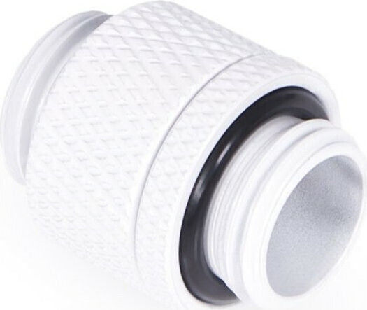 Alphacool Fittings Eiszapfen double nippel rotatable G1/4 outer thread to G1/4 outer thread Λευκό