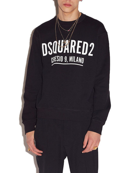 Dsquared2 Herren Sweatshirt Schwarz