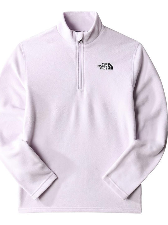 Kids' Shirt Long Sleeve Lilac Glacier 1/4 Zip