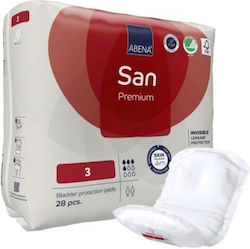 Abena San Premium No3 Unisex Incontinence Pad Normal Flow 4 Drops 28pcs