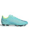 Adidas X Speedportal.4 FxG Χαμηλά Ποδοσφαιρικά Παπούτσια με Τάπες Clear Aqua / Power Blue / Solar Yellow