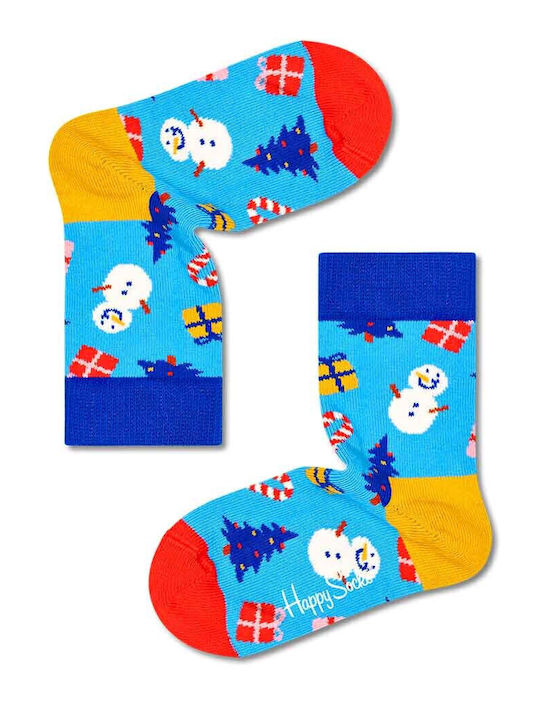 Happy Socks Kindersocken Kniehohe Bring It On Hellblaue Happy Socks Kindersocken Kniehohe Bring It On Hellblaue