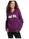 BodyTalk Women's Hooded Cardigan Purple