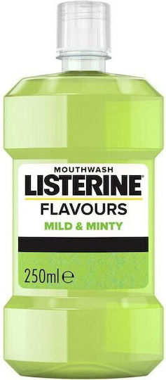 Listerine Flavours Mild & MInty Στοματικό Διάλυμα κατά της Κακοσμίας 250ml