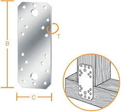 Vormann Bracket 175x65mm 570203.0005 Vormann Bracket 175x65mm 570203.0005