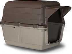 MP Bergamo Camper 7 Plastic Brown Dog House 102x73x76cm MP Bergamo Camper 7 Plastic Brown Dog House 102x73x76cm
