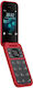 Nokia 2660 Flip Dual SIM (48MB/128MB) Κινητό με...