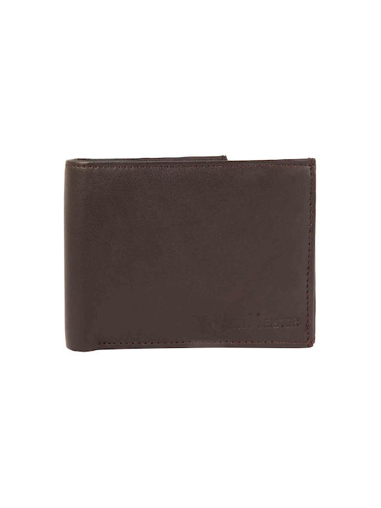 Oaktree Men's Leather Wallet Brown