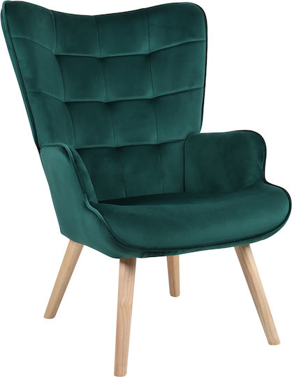 Bergère Marion 96x69x73cm Verde Bergère Marion 96x69x73cm Verde