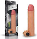 Lovetoy Revolutionary Silicone Nature Extender Extensie Penis Bej 19cm