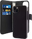 Puro Detachable Wallet Δερματίνης Μαύρο (iPhone 14)