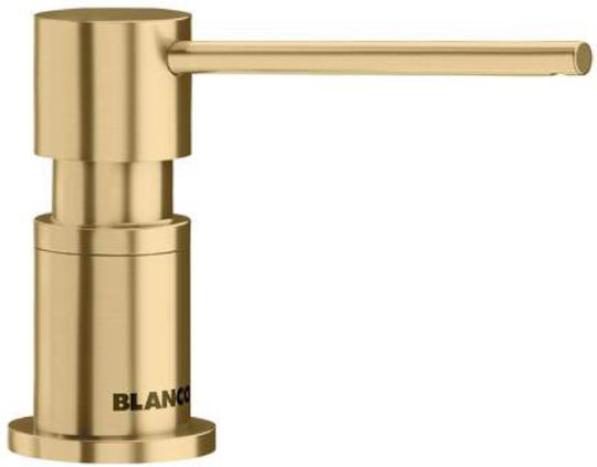 Blanco Lato Built-in Metallic Dispenser for the Kitchen Gold 300ml