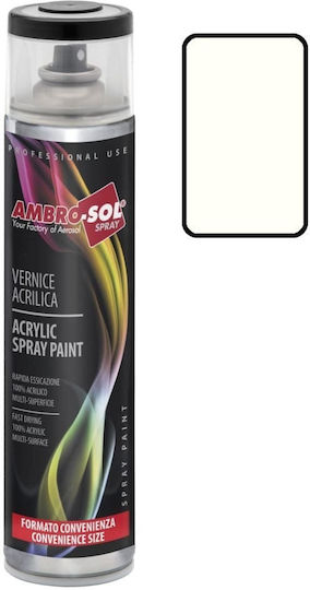 Ambro-Sol Spray Paint Acrylic with Metallic Effect Transparent Gloss 600ml