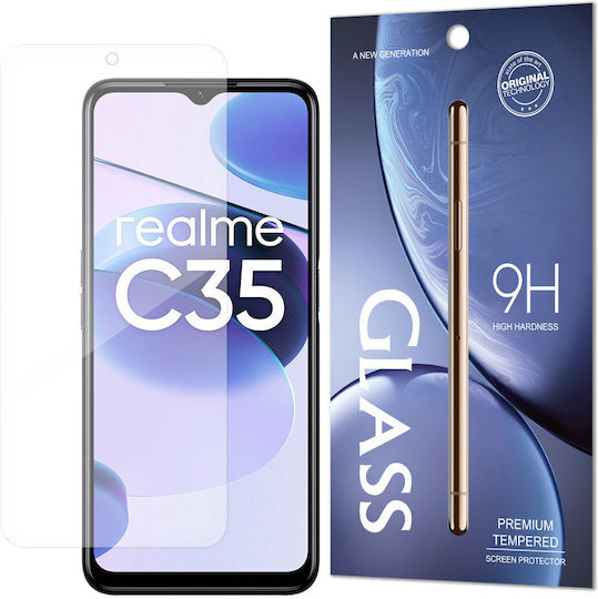 9H Tempered Glass (Realme C35)