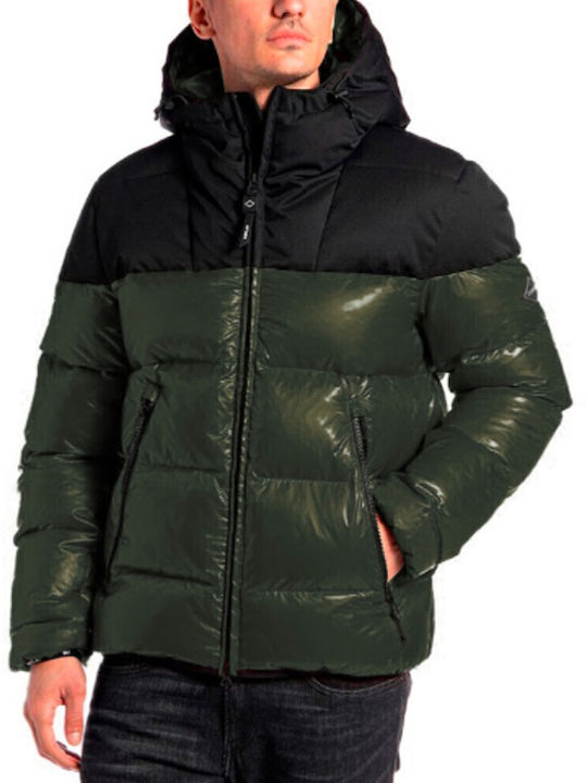 Winter Jacket Puffer Green