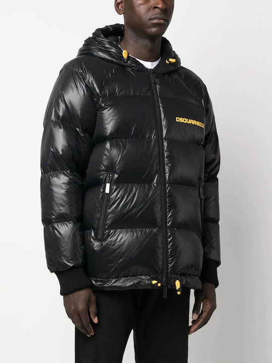 Χειμωνιάτικο Μπουφάν Puffer Μαύρο