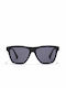 Hawkers One LS Raw Men's Sunglasses with Black Plastic Frame and Black Lens