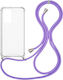 Sonique Armor Back Cover Silicon cu Curea Lila ...