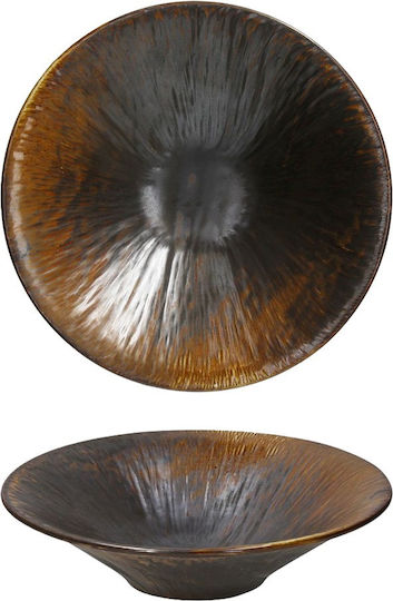 Tognana Rust Copper Чиния Супа от Порцелан Кафяв с Диаметър 25см 6бр