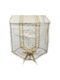 JK Home Decoration Χριστουγεννιάτικο Τραπεζομάντηλο Υφασμάτινο Ράνερ Χρυσό 90x30εκ.