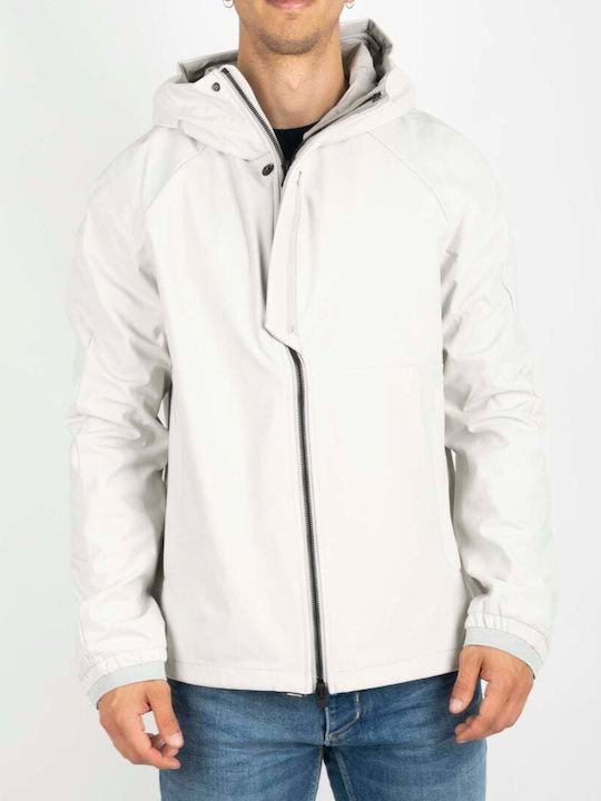 KRAKATAU JACKET WITH FRONT POCKETS & POCKETS 122200000.LIGHT GREY