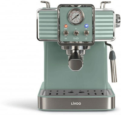 Livoo 1350W Druck 15bar Grün