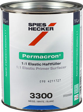 Spies Hecker Permacron Αστάρι White Κατάλληλο για Πλαστικό - PVC 1lt
