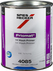 Spies Hecker Priomat 1K Wash Primer Primer Light Grey Suitable for Metal 1lt