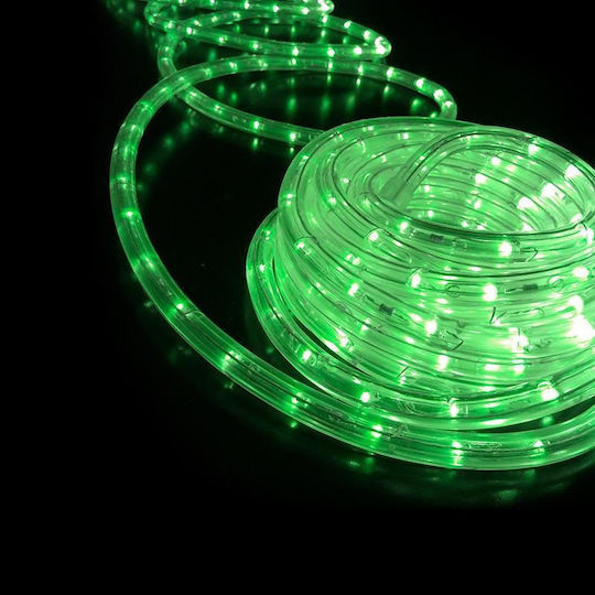 Christmas Light Tube Green 220V 36 Light Bulbs 1m IP20