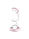 Lucas Kids Desk Lamp Touch Γατούλα Pink