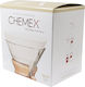 Chemex 100 Filtre Maro de hârtie
