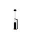 Optonica Pendant Light Black with Socket GU10 6x20x20cm