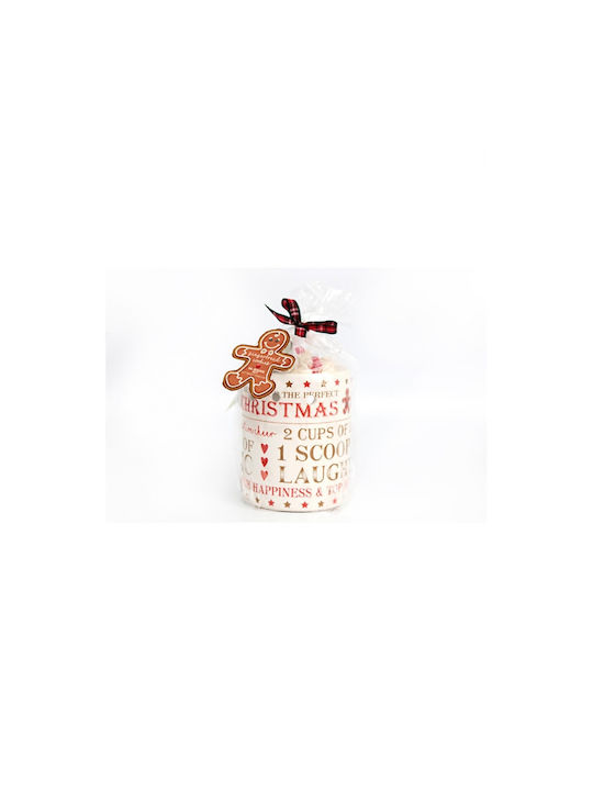 Atmosphera Lumânare De Crăciun Bej Gingerbread 10cm