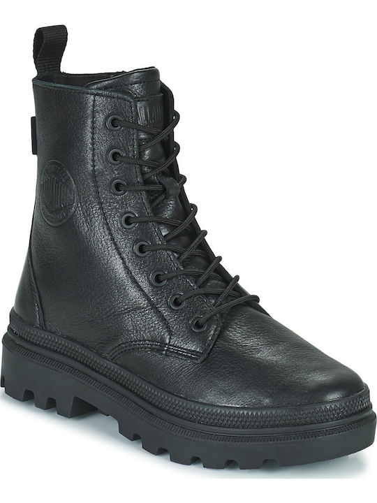Pallatrooper Stiefeletten Damen Schwarz