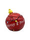Marva Weihnachtlich Vase Keramik Rot L20.5xB16xD16cm.