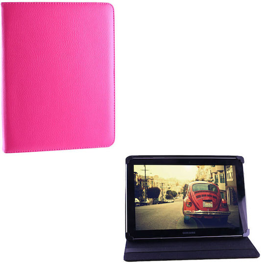Volte-Tel 24cm Universal Leather Fuchsia Flip Cover Φούξια (Universal 14.6)
