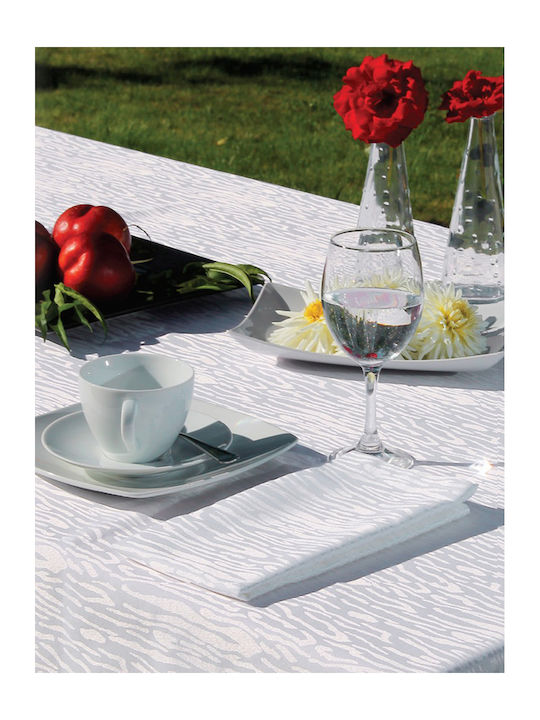 Palamaiki Tablecloth Water Coral 160x270cm