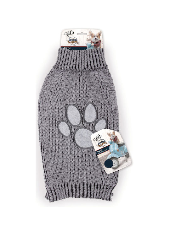 All For Paws High Four Knitted Sweater Dog in G...