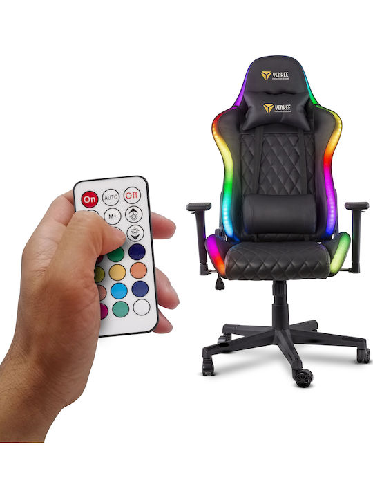 Yenkee YGC 300RGB Δερματίνης Μαύρη Yenkee YGC 300RGB Δερματίνης Μαύρη
