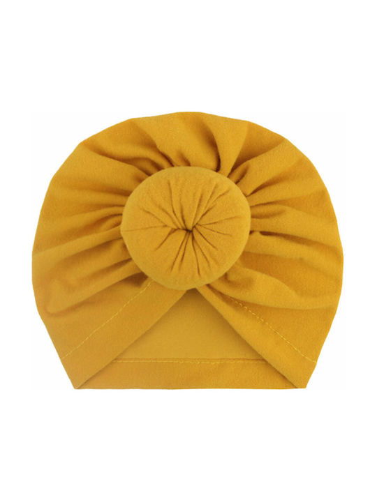 Babyllama Kids Turban Mustard 1pc